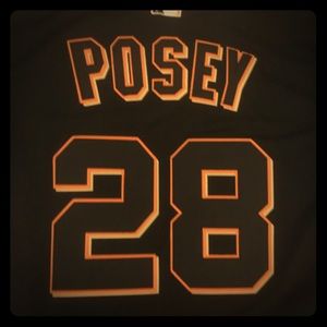2010 World Series Buster Posey jersey